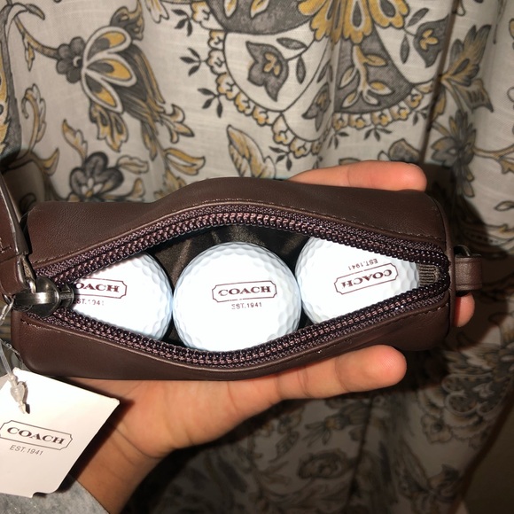 Coach Accessories Coach Golf Ball Holder Poshmark